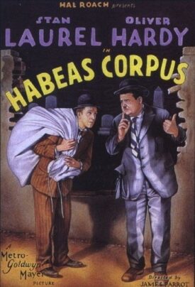 پوستر رسمی فیلم Habeas Corpus (1928)