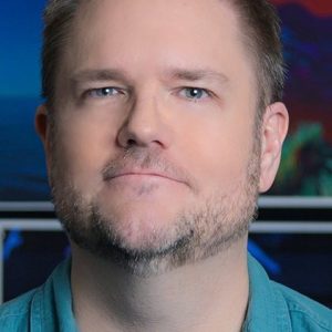 Photo of artist Mark Yeager