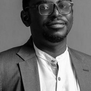 Photo of artist Niyi Akinmolayan