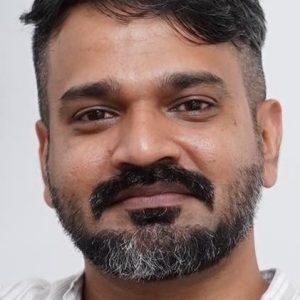 Photo of artist Anuraj Manohar