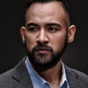 Photo of artist Sharnaaz Ahmad