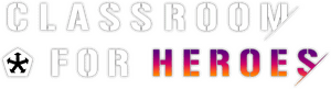 لوگوی رسمی انیمه CLASSROOM FOR HEROES (2023)