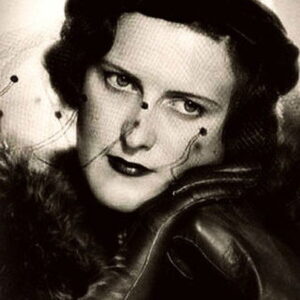 Photo of artist Ambrosine Phillpotts