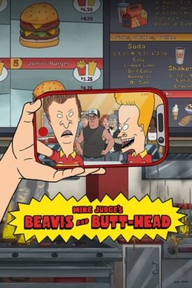 Official poster for سریال Mike Judges Beavis and Butt-Head (2022)