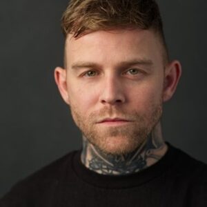 Photo of artist Wayne Dobson