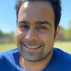 Photo of artist Roopesh Parekh