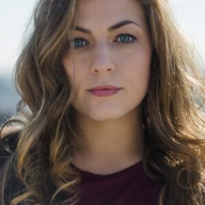 Photo of artist Frances Lefebure