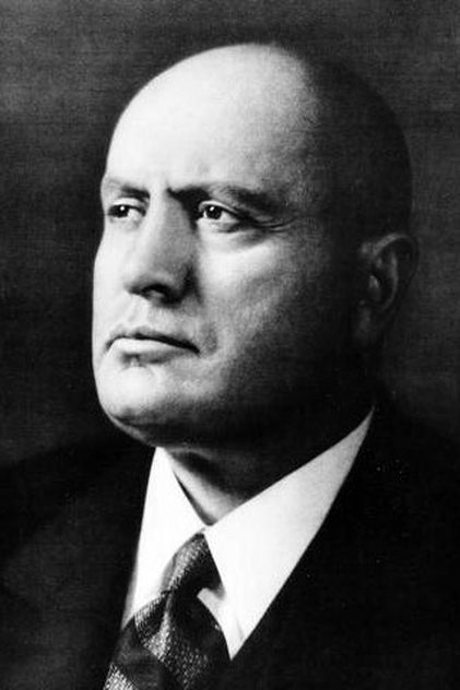Photo of artist Benito Mussolini