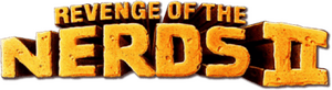 Official logo for فیلم Revenge of the Nerds II: Nerds in Paradise (1987)