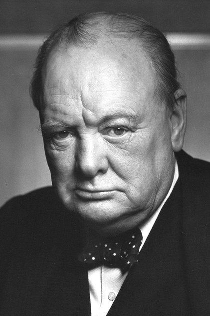 Photo of artist Winston Churchill