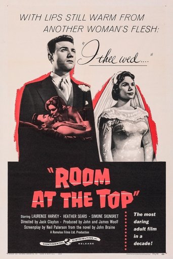 Official poster for فیلم Room at the Top (1958)
