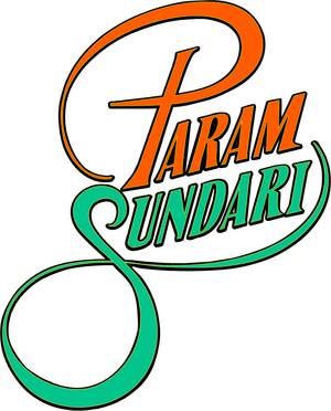 لوگوی رسمی فیلم Param Sundari (2025)