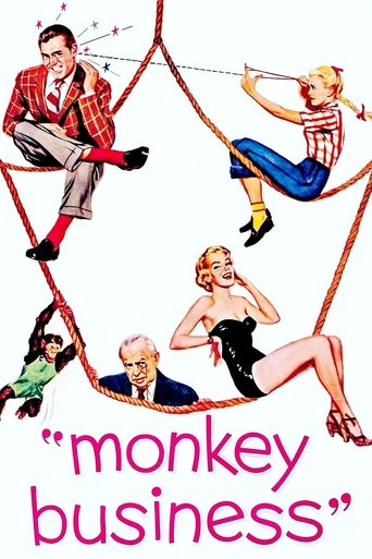 پوستر رسمی فیلم Monkey Business (1952)