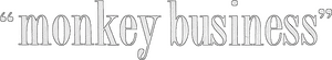 لوگوی رسمی فیلم Monkey Business (1952)