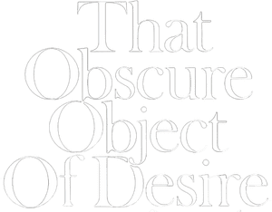 لوگوی رسمی فیلم That Obscure Object of Desire (1977)