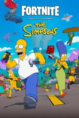 پوستر رسمی سریال Fortnite x The Simpsons (2025)