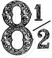 لوگوی رسمی فیلم 8½ (1963)