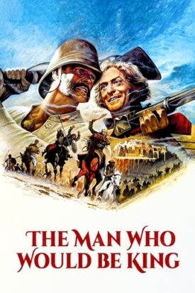 پوستر رسمی فیلم The Man Who Would Be King (1975)