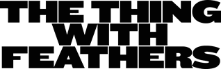 لوگوی رسمی فیلم The Thing with Feathers (2025)