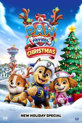 پوستر رسمی فیلم A Paw Patrol Christmas (2025)