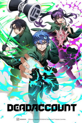 پوستر رسمی انیمه Dead Account (2026)